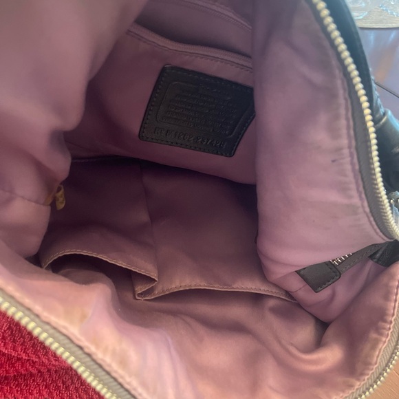 Coach bag grey hobo style - Picture 5 of 10